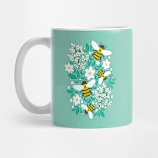 Blooms & Bees Mug